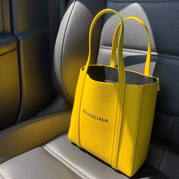Yellow Balenciaga Everyday xxs Tote - Picture 2 of 8